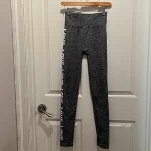 Gray Leggings Yoga Pants